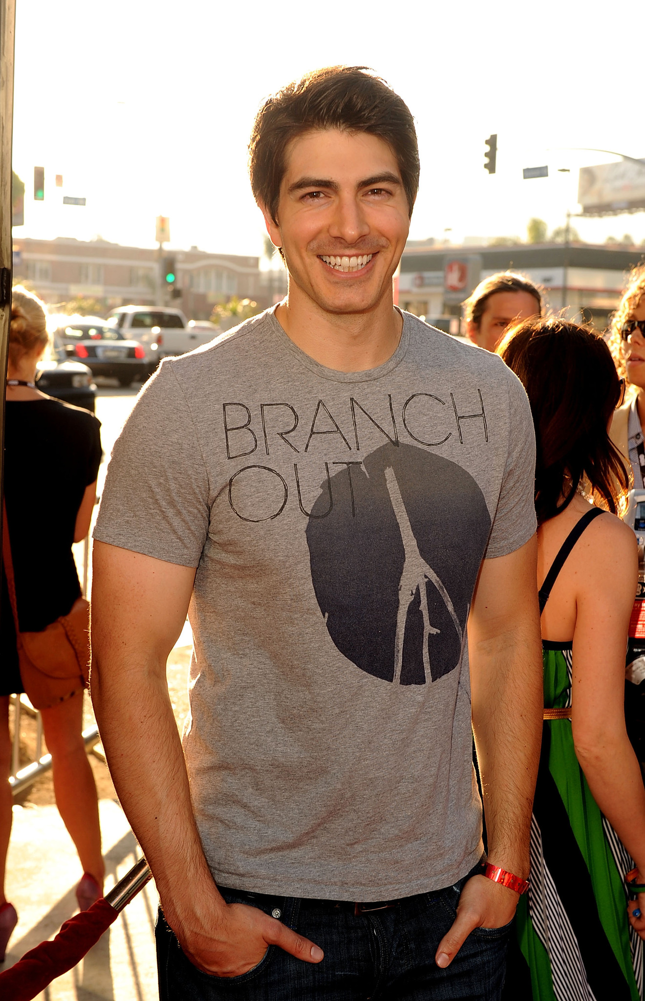 Brandon Routh at event of Tikras kraujas (2008)