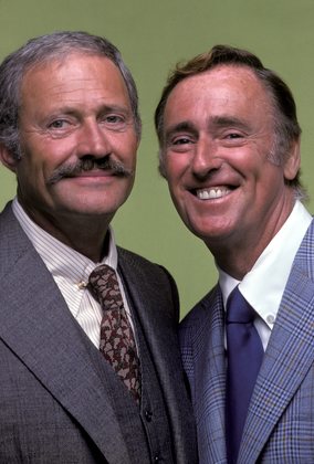 Dan Rowan and Dick Martin (aka Rowan & Martin) 1975