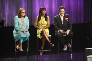 Still of Isaac Mizrahi, Kelly Rowland and Fern Mallis in The Fashion Show (2009)