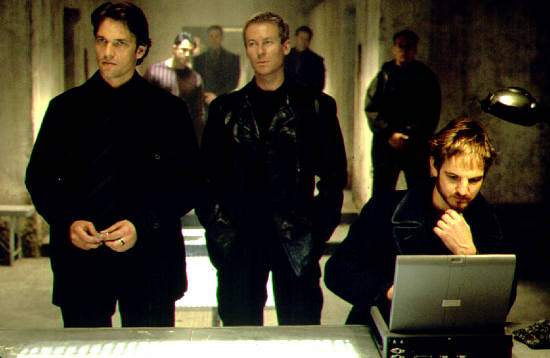 (L to R) Dougray Scott as Sean Ambrose, Richard Roxburgh as Hugh Stamp and William Mapother as Wallis