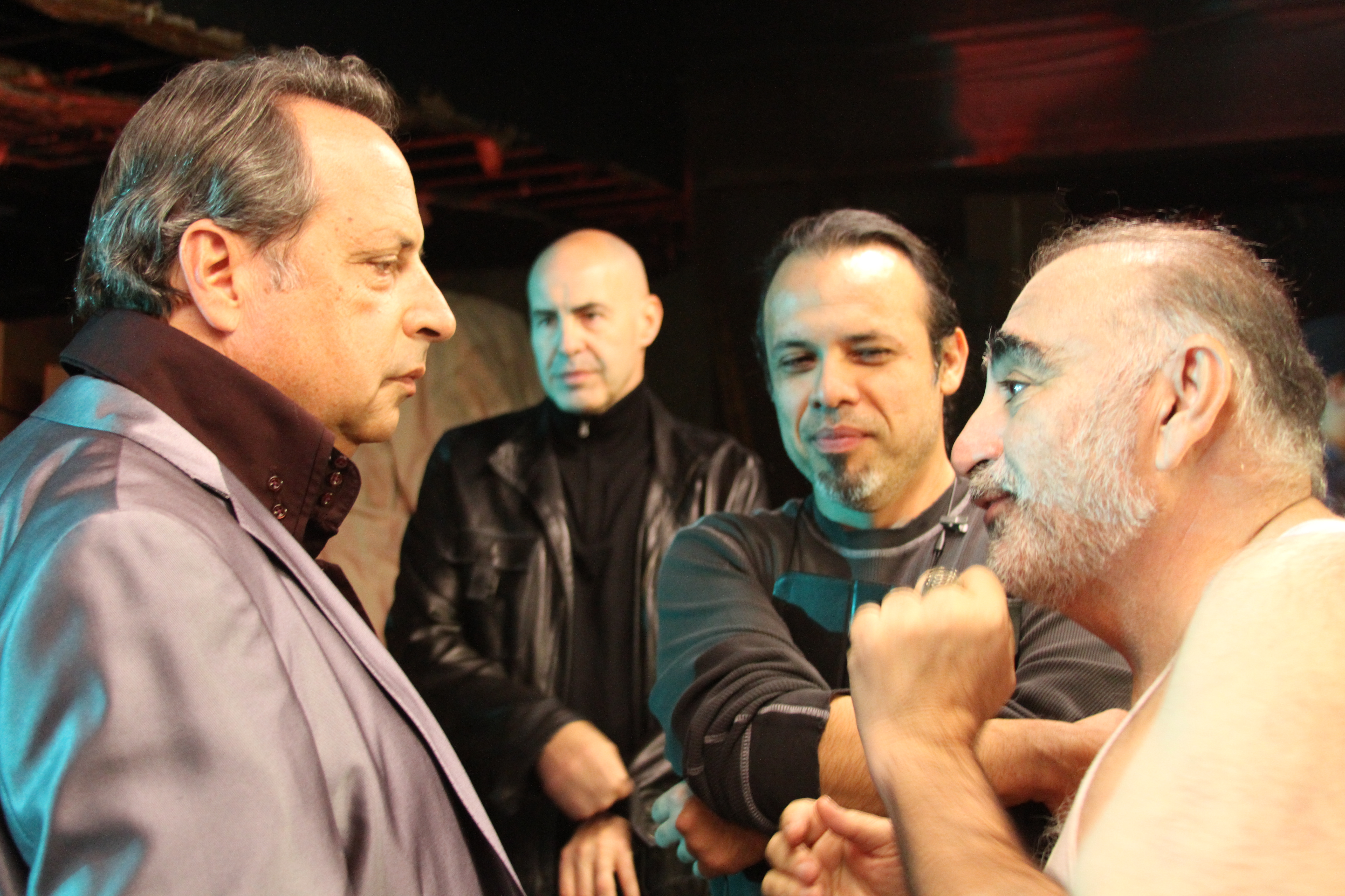 Directing Jon Lovitz and Ken Davitian in 