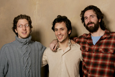 Henry Alex Rubin, director, Jeff Mandel, producer, and Dana Adam Shapiro, director of 