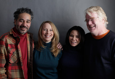 Philip Seymour Hoffman, John Ortiz, Daphne Rubin-Vega and Amy Ryan