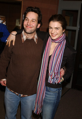 Rachel Weisz and Paul Rudd at event of The Shape of Things (2003)