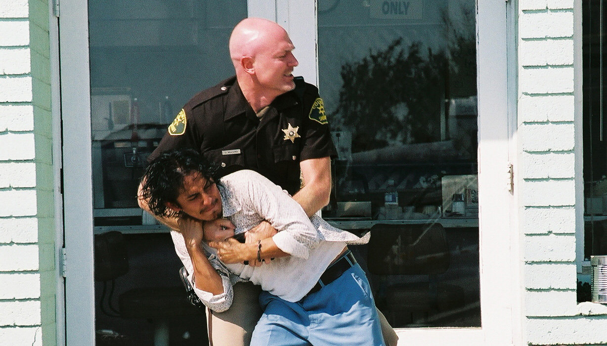 The Police Offers catches Manuel.