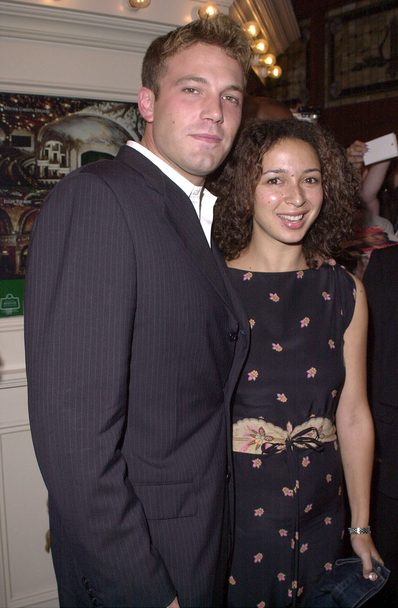 Ben Affleck and Maya Rudolph