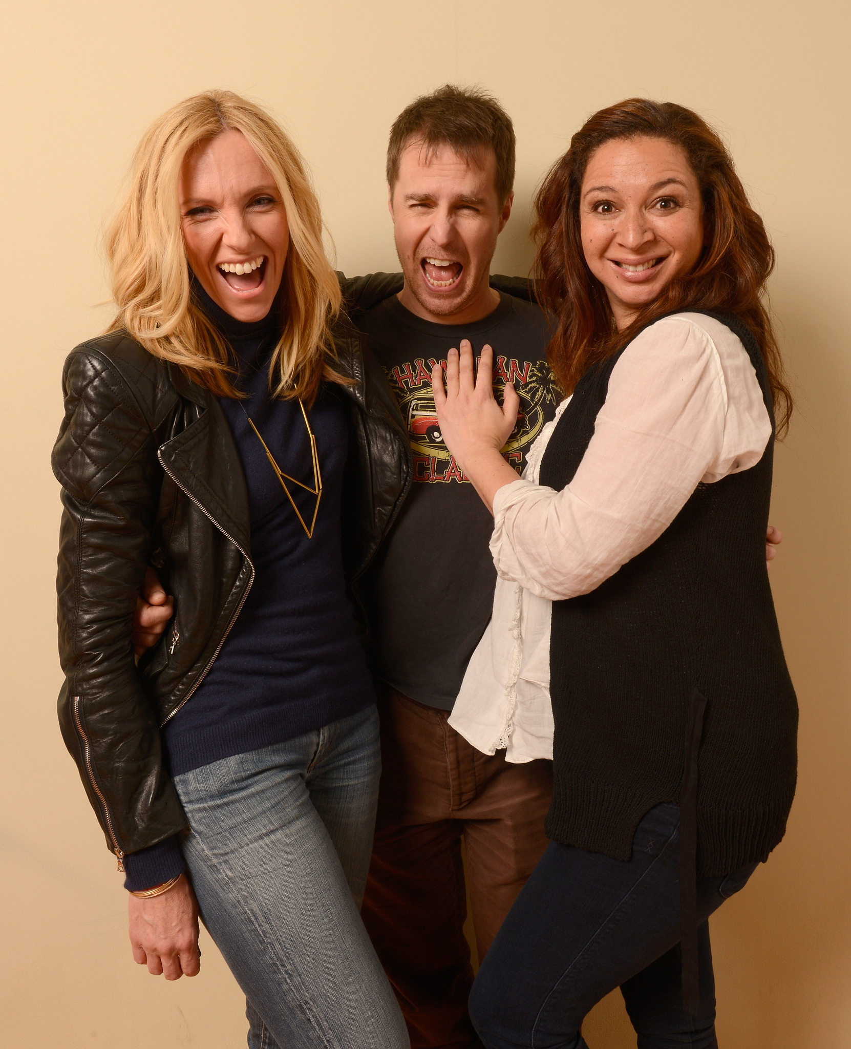 Toni Collette, Sam Rockwell and Maya Rudolph