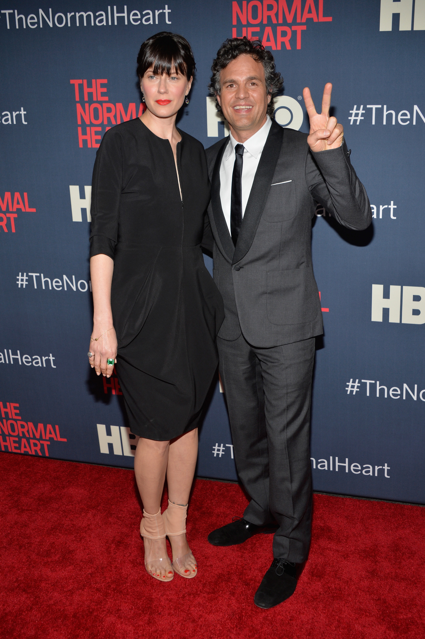 Sunrise Coigney and Mark Ruffalo at event of The Normal Heart (2014)