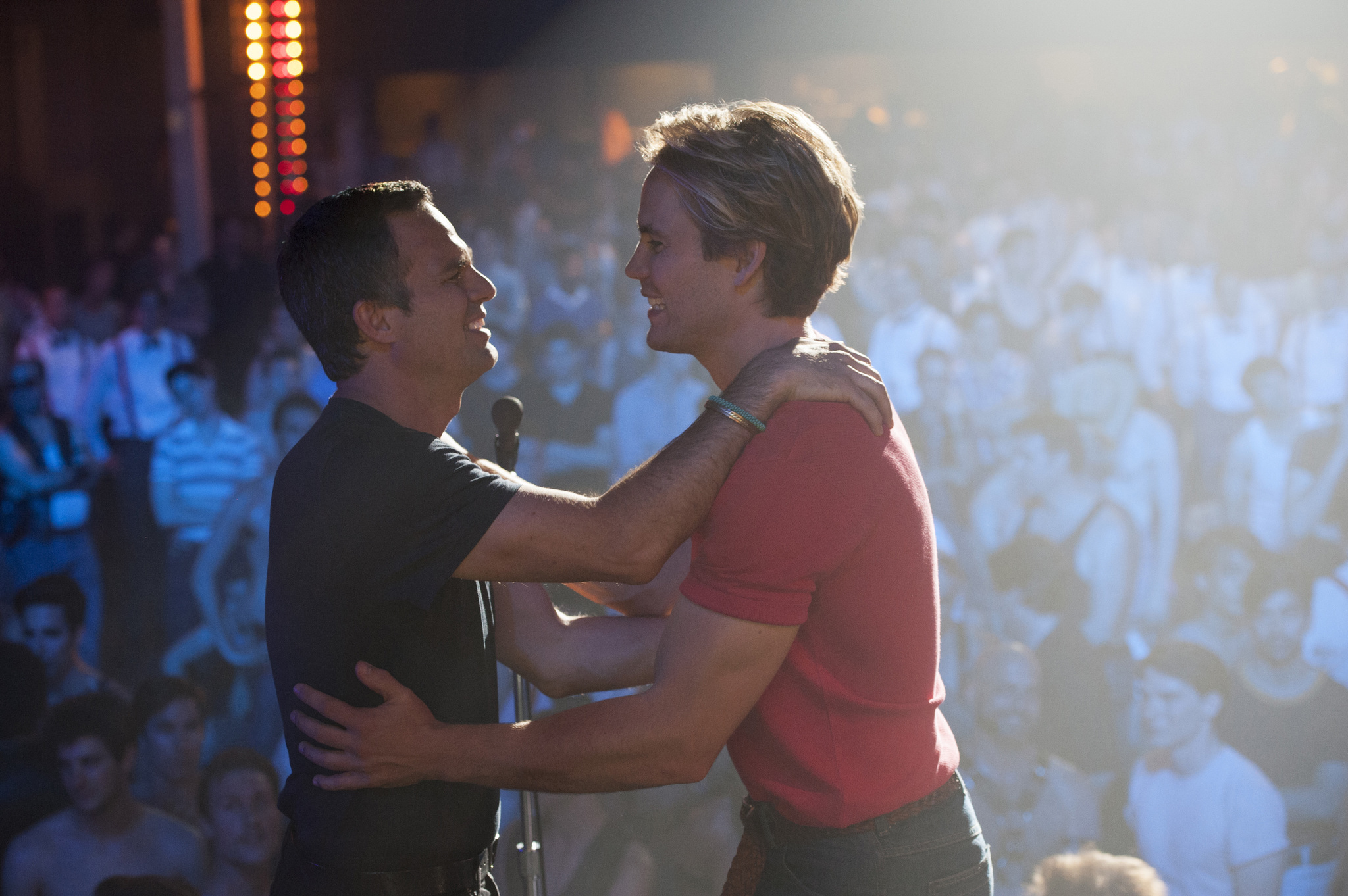 Still of Mark Ruffalo and Taylor Kitsch in The Normal Heart (2014)