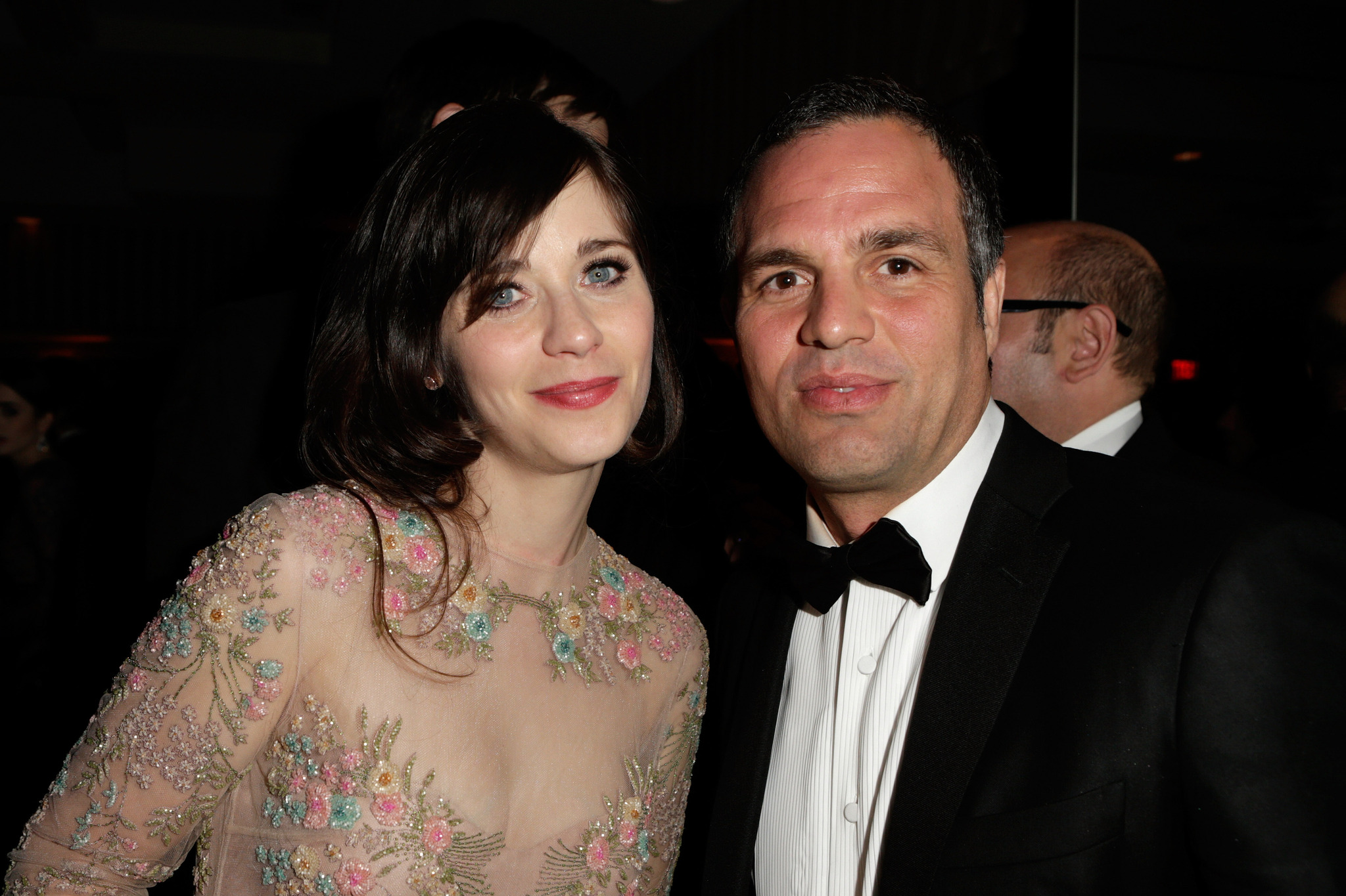 Zooey Deschanel and Mark Ruffalo