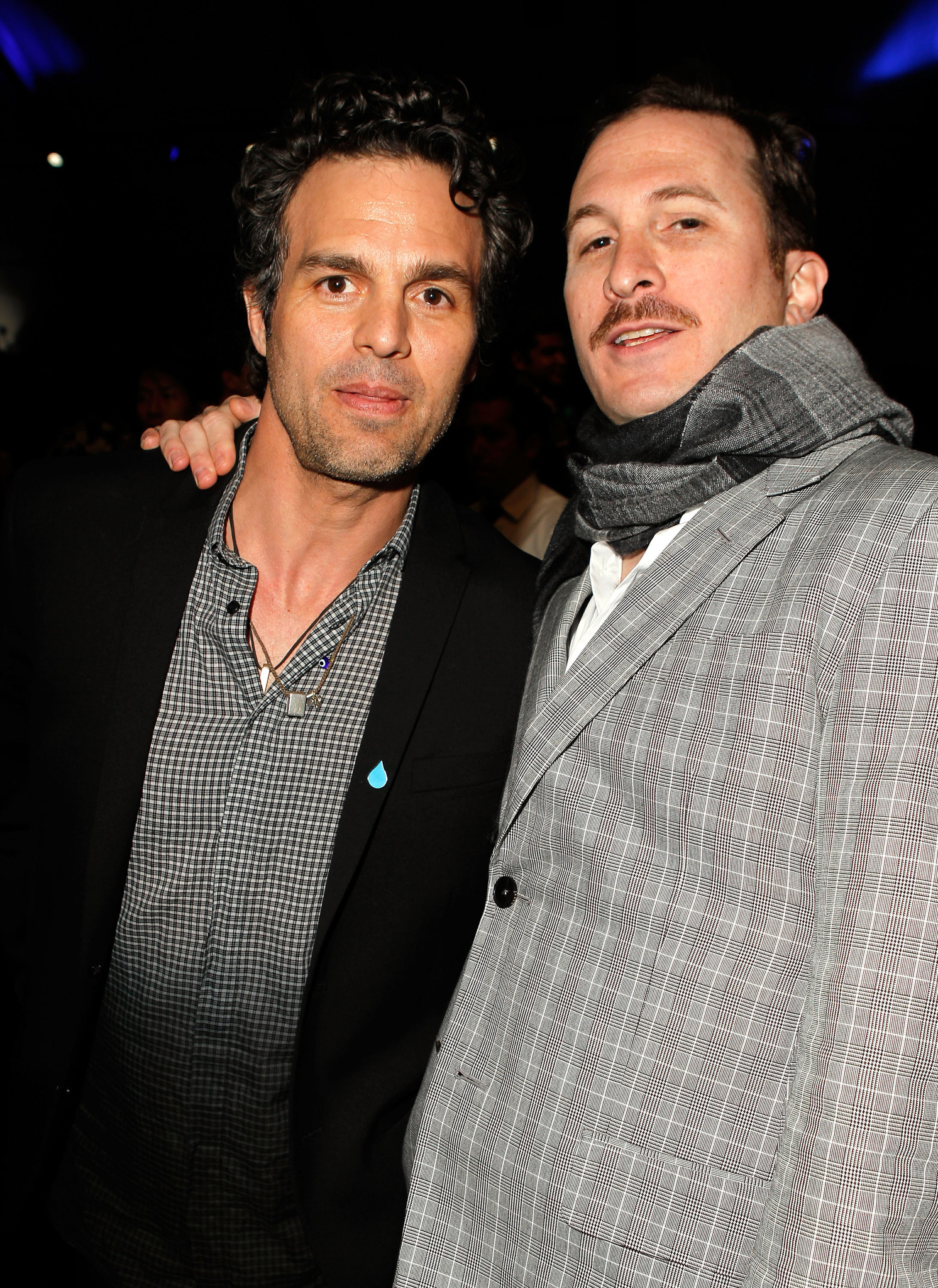 Darren Aronofsky and Mark Ruffalo