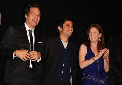 Julianne Moore, Gael García Bernal and Mark Ruffalo at event of Blindness (2008)