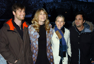 Laura Dern, Peter Krause, Mark Ruffalo and Naomi Watts at event of We Don't Live Here Anymore (2004)