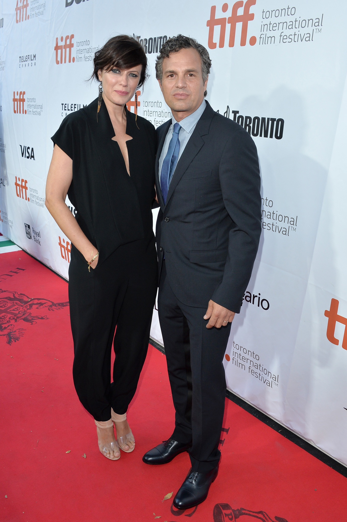 Sunrise Coigney and Mark Ruffalo at event of Foxcatcher (2014)