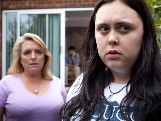 Still of Claire Rushbrook and Sharon Rooney in My Mad Fat Diary (2013)