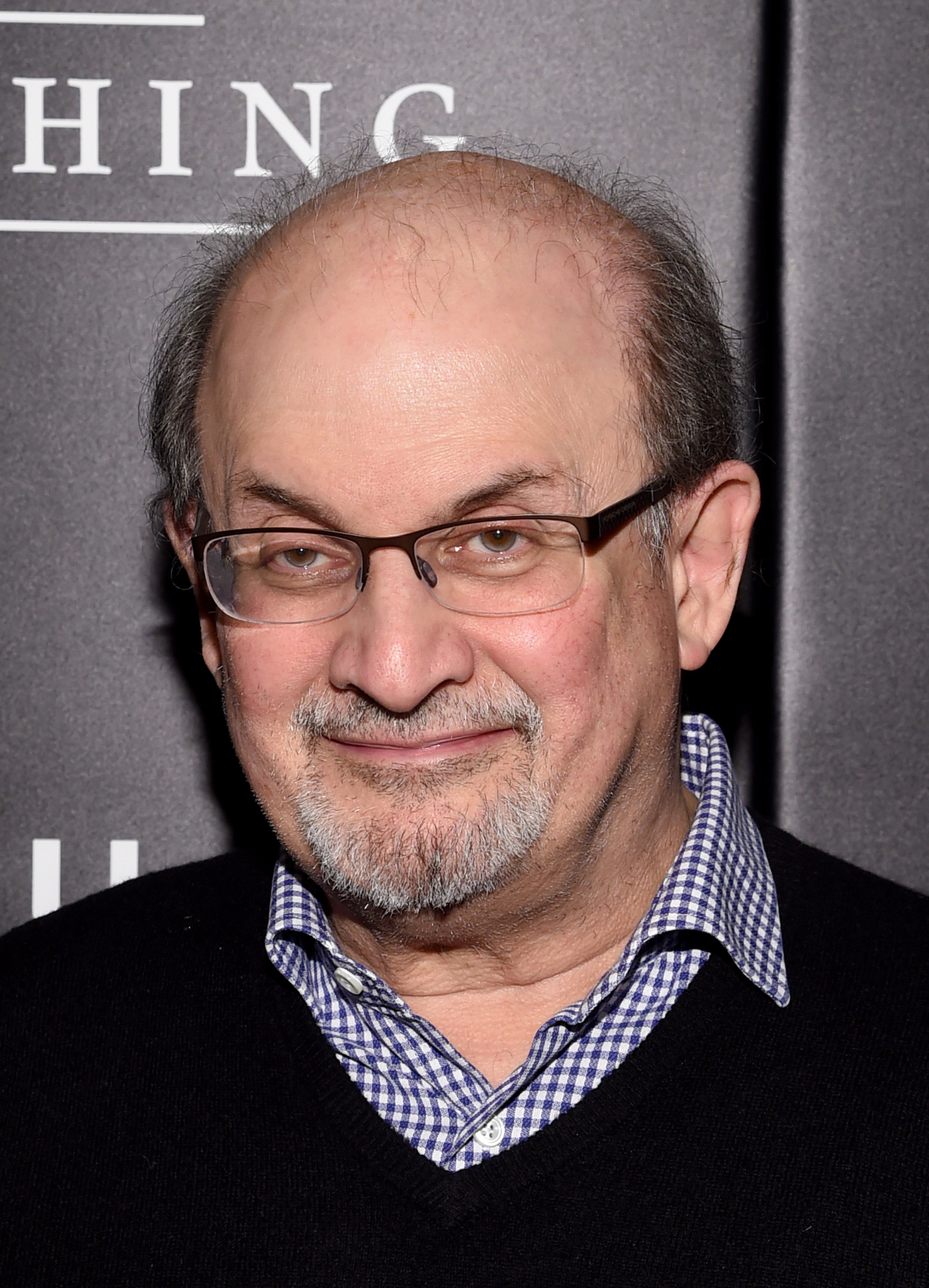 Salman Rushdie at event of Visko teorija (2014)