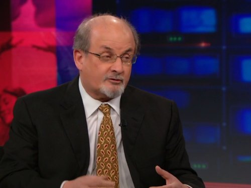 Still of Salman Rushdie in The Daily Show (1996)