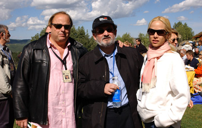 Susan Malick, Salman Rushdie and Richard Hawley