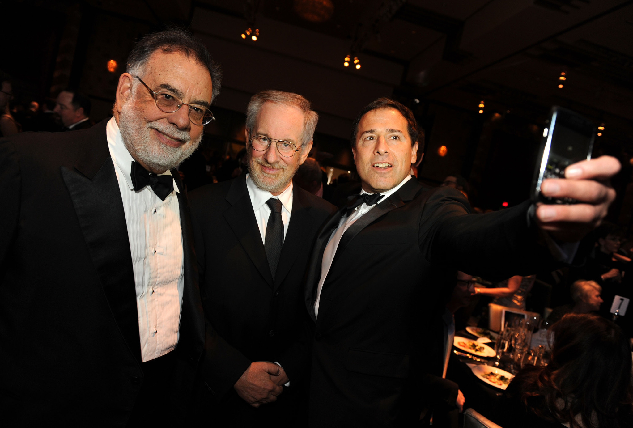 Steven Spielberg, Francis Ford Coppola and David O. Russell
