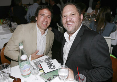 Harvey Weinstein and David O. Russell