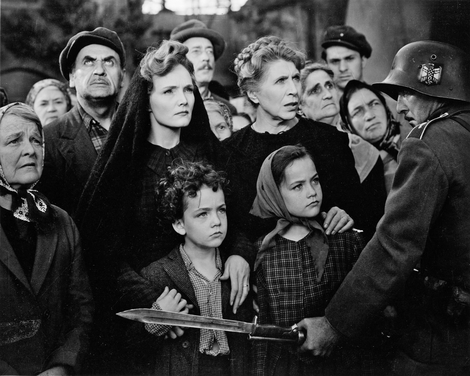 Still of Jorja Curtright, Natalie Draper, Leatrice Joy Gilbert and Elizabeth Russell in Hitler's Madman (1943)
