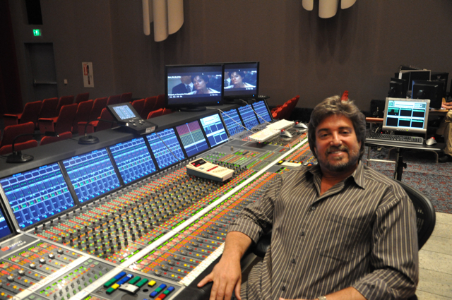 GR at the Harrison MPCD-4 at Sony Studios