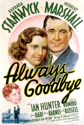 Barbara Stanwyck, Herbert Marshall and Johnny Russell in Always Goodbye (1938)