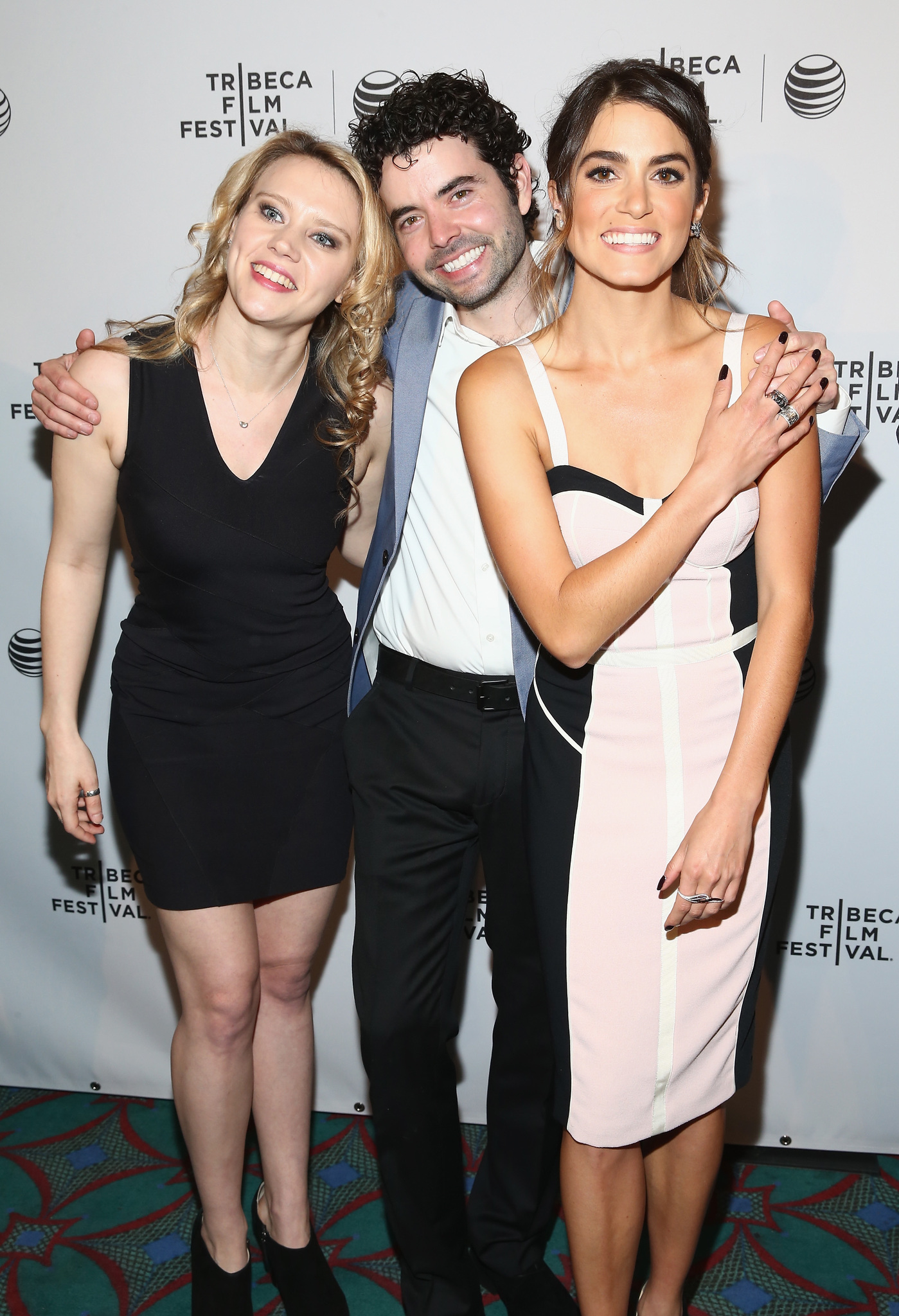 Kate McKinnon, Nicholas Rutherford and Nikki Reed