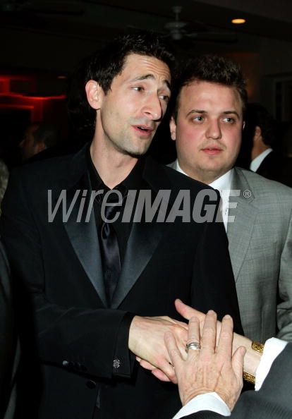 John Ryan Jr and Adrien Brody at The Vanity Fair Oscar Party 2010.