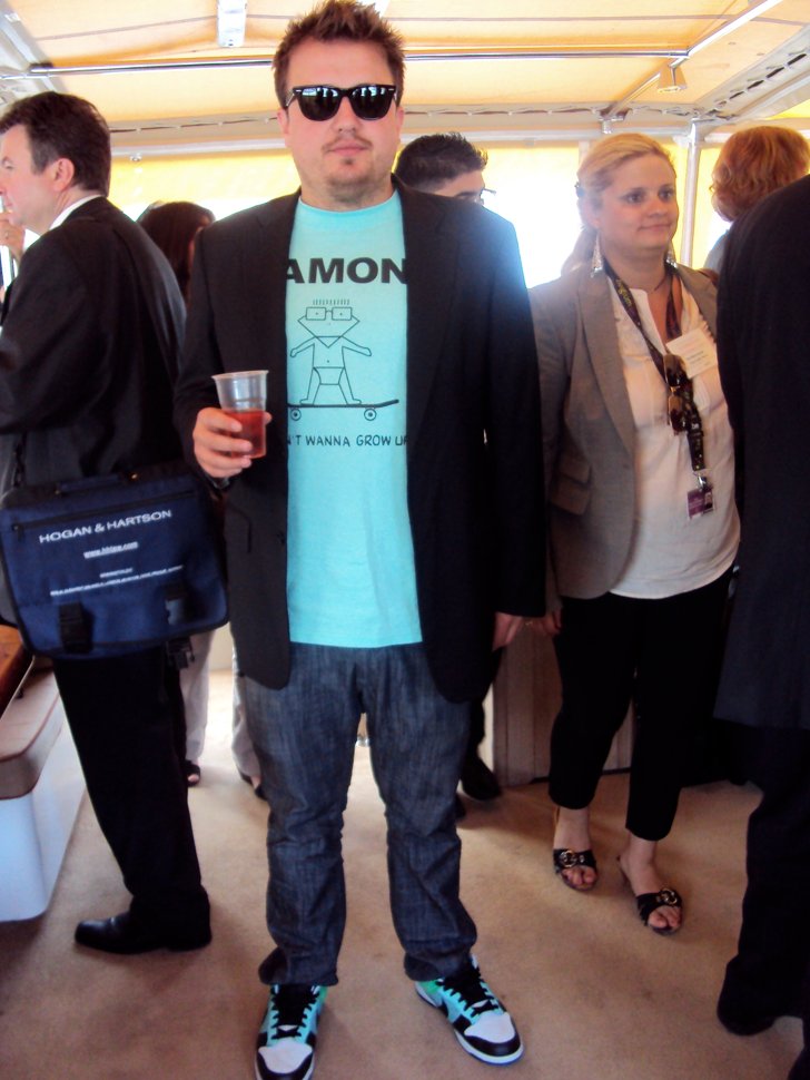 John Ryan Jr at The Cannes Film Festival