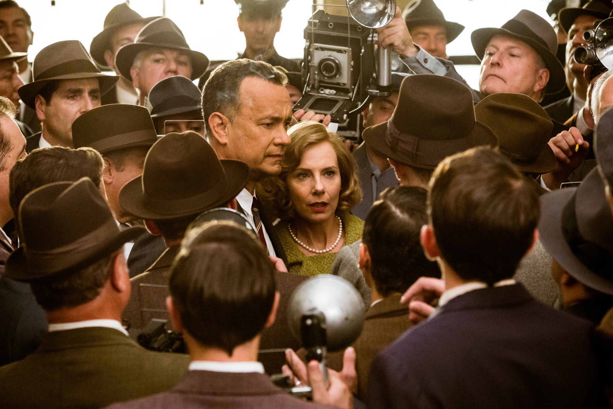 Still of Tom Hanks and Amy Ryan in Bridge of Spies (2015)