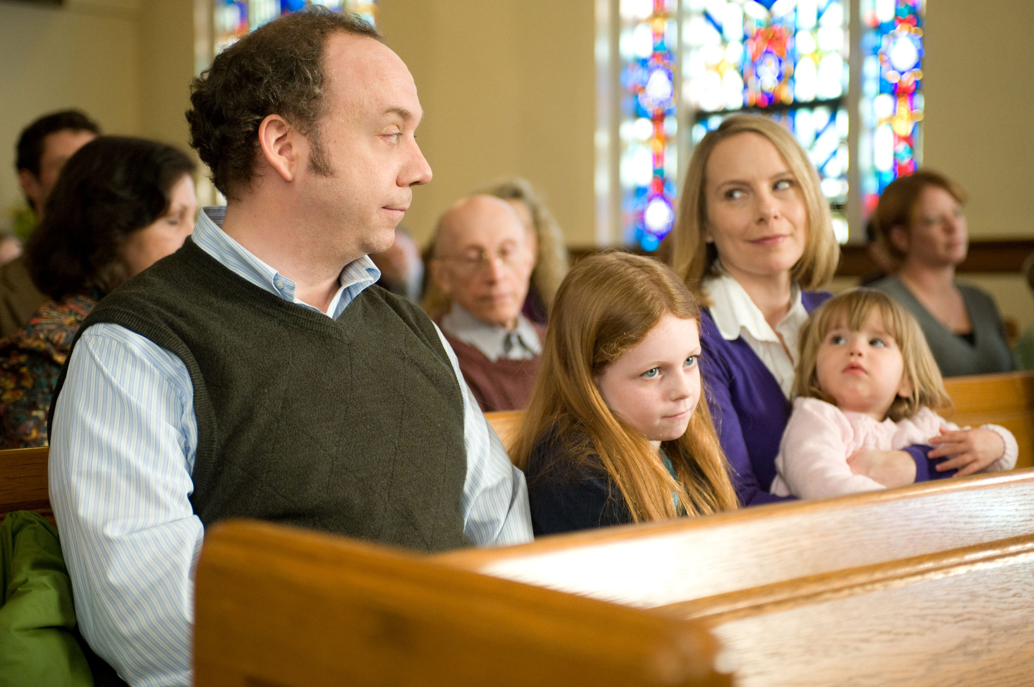 Still of Paul Giamatti, Amy Ryan, Clare Foley and Sophie Kindred in Win Win (2011)