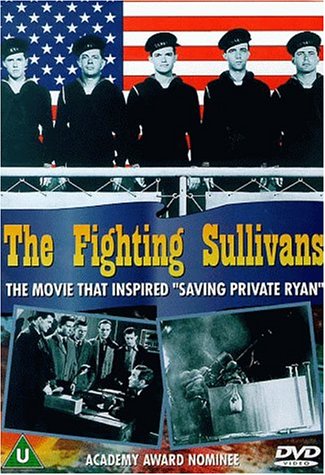 Ward Bond, John Alvin, John Campbell, James Cardwell, George Offerman Jr. and Edward Ryan in The Sullivans (1944)
