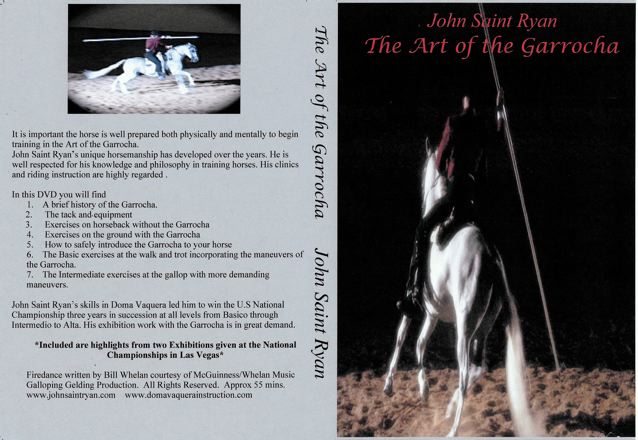 Art of the Garrocha DVD cover