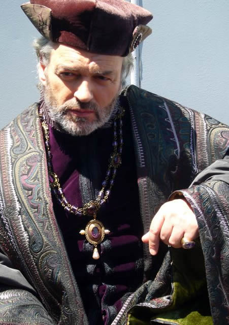 As The French Ambassador in 'The Tudors'