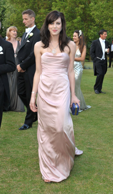 Michelle Ryan attends The 11th Annual White Tie and Tiara Ball to Benefit the Elton John Aids Foundation in association with Chopard held at Woodside on June 25, 2009 in Old Windsor, England.
