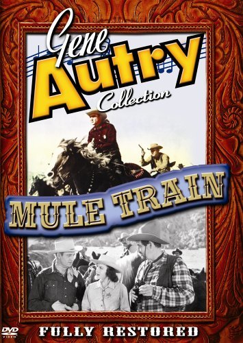 Gene Autry, Pat Buttram and Sheila Ryan in Mule Train (1950)