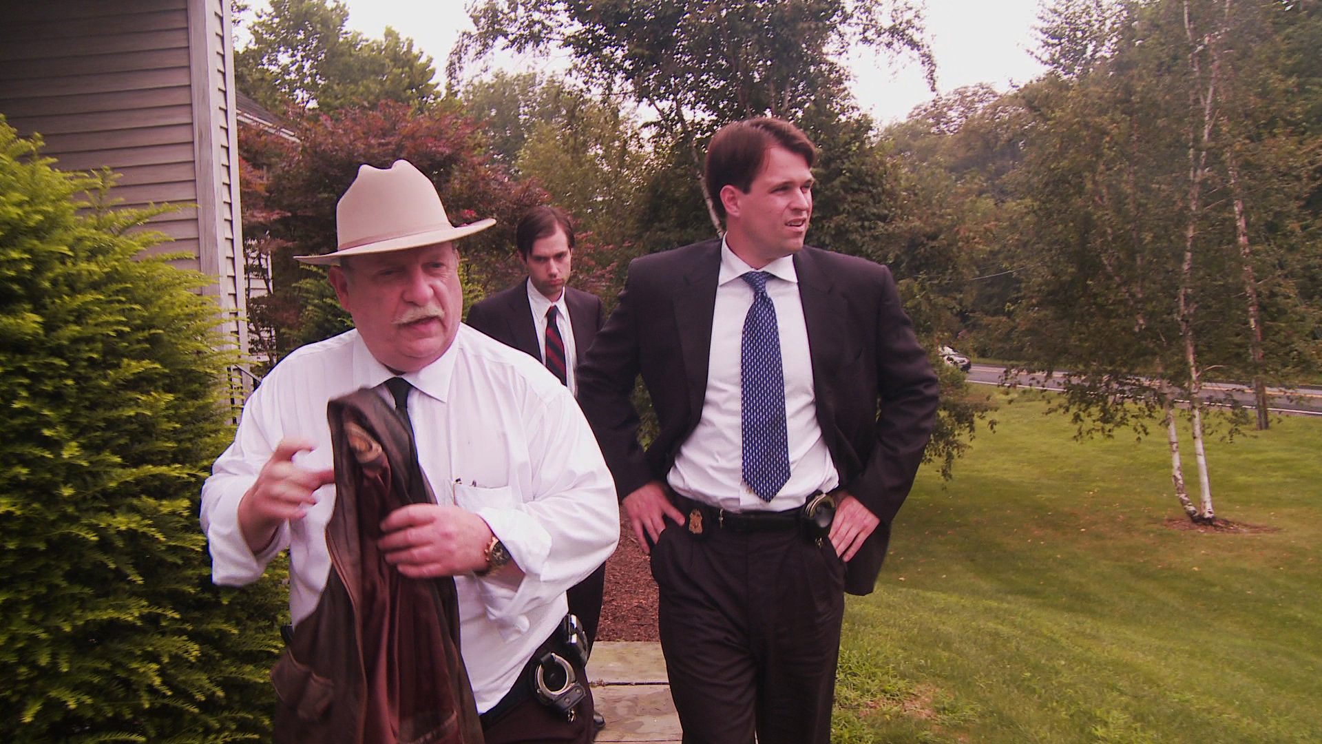 Stephen M. Ryder, Anthony Ames and Rick Lancaster in The Abduction of Zack Butterfield (2011)