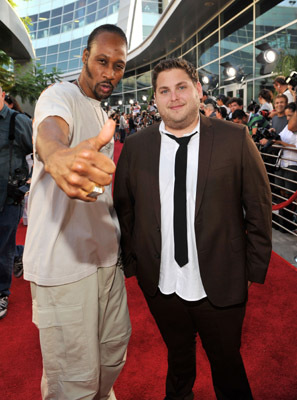 RZA and Jonah Hill at event of Funny People (2009)