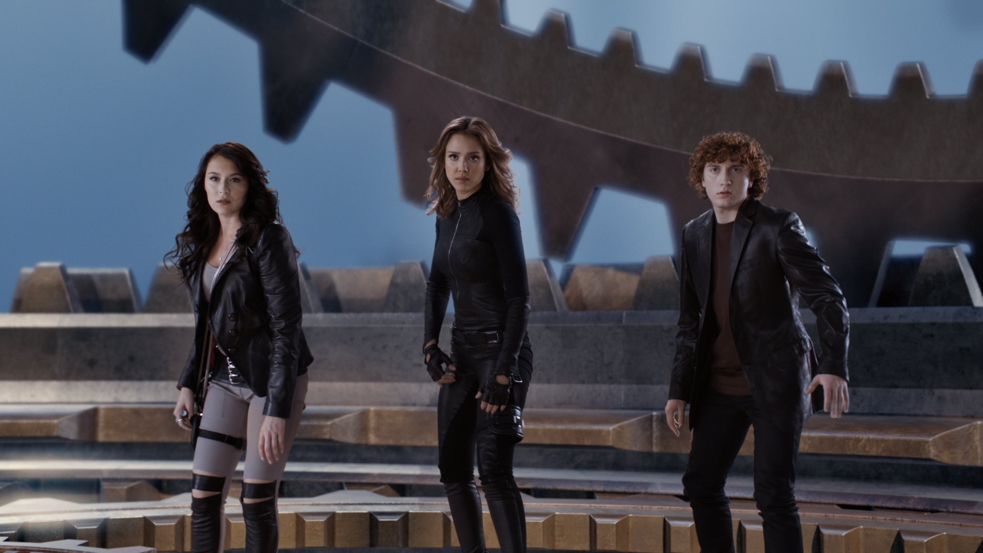 Still of Jessica Alba, Daryl Sabara and Alexa PenaVega in Spy Kids: All the Time in the World in 4D (2011)