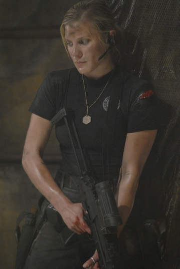 Still of Katee Sackhoff in Battlestar Galactica: Razor (2007)