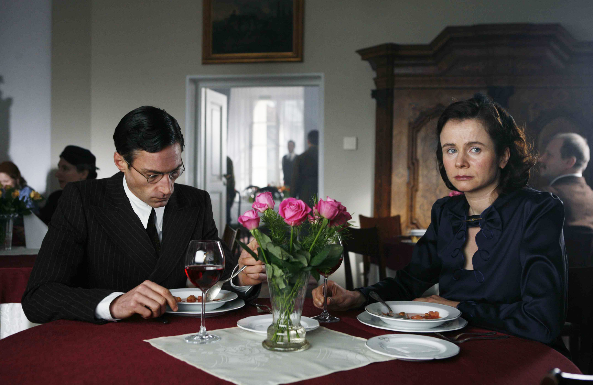 Still of Emily Watson and Benjamin Sadler in Within the Whirlwind (2009)