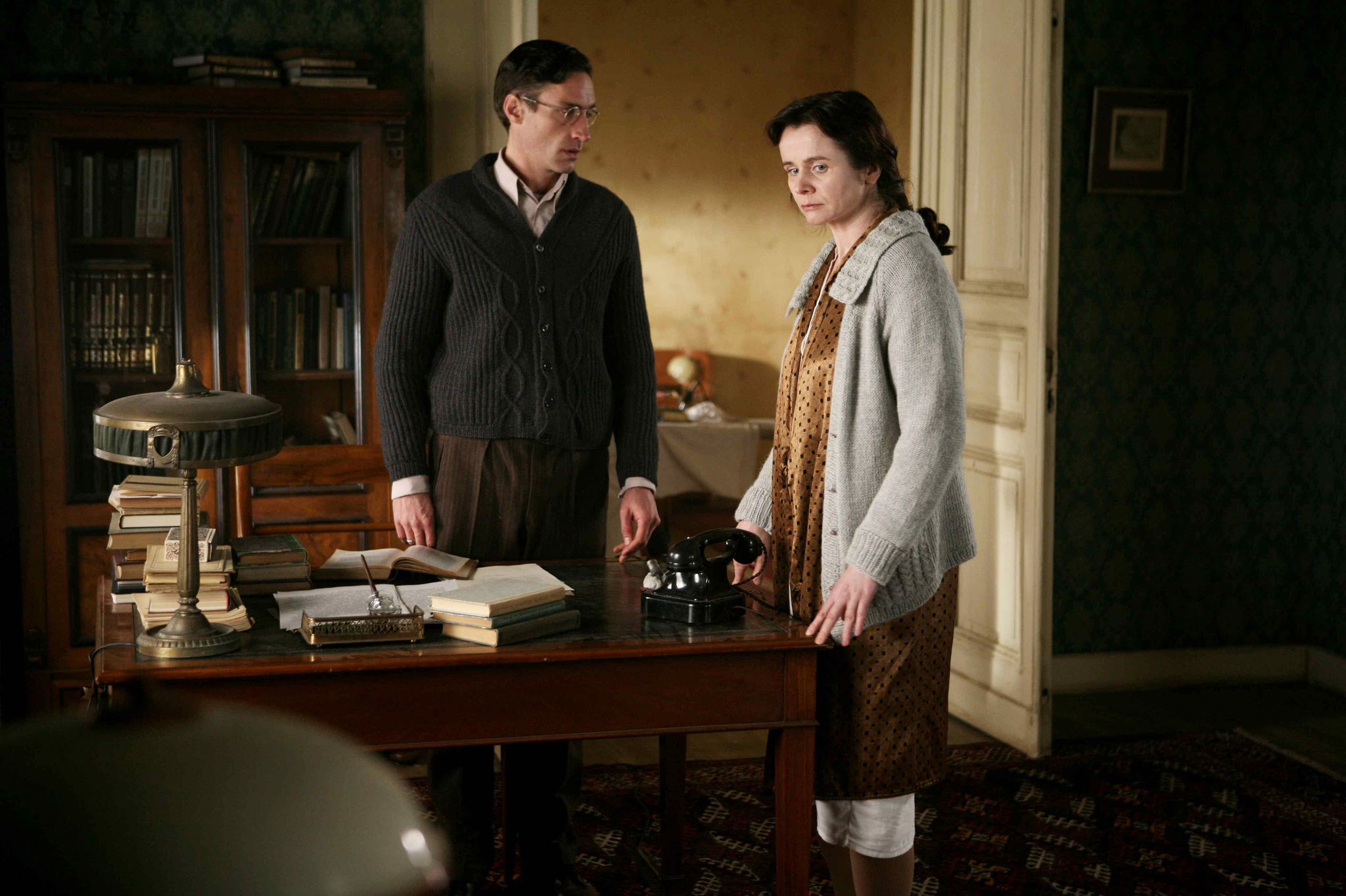 Still of Emily Watson and Benjamin Sadler in Within the Whirlwind (2009)