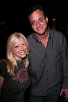 Courtney Peldon and Bob Saget at event of The Aristocrats (2005)