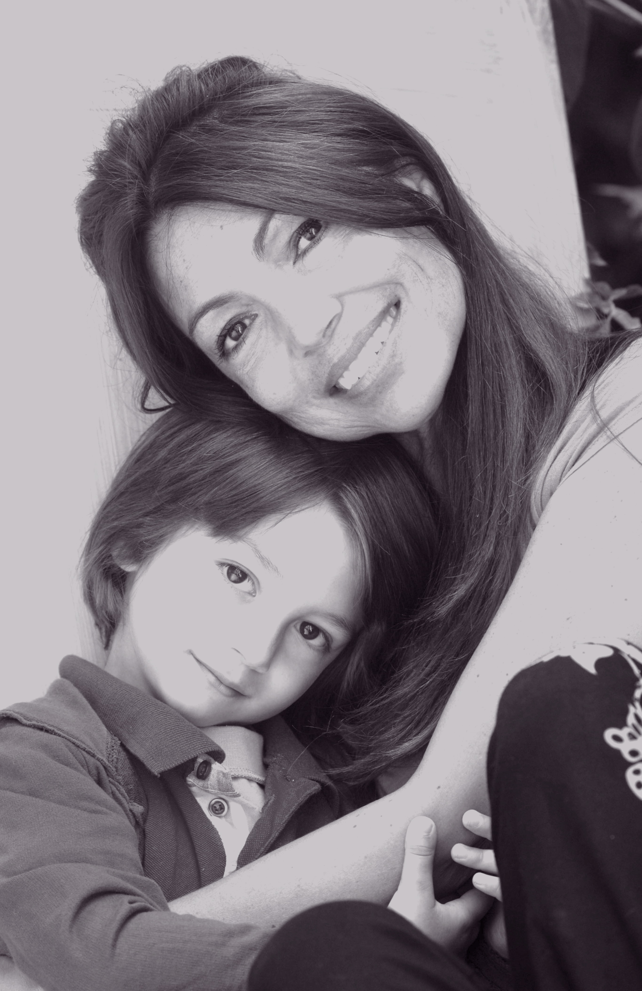 Elena Sahagun & her son Colin....