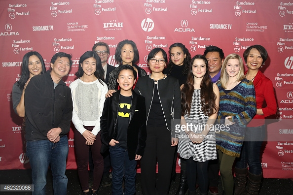 Cast of ADVANTAGEOUS at 2015 Sundance Film Festival world premiere, directed by Jennifer Phang, written by Jennifer Phang and Jacqueline Kim