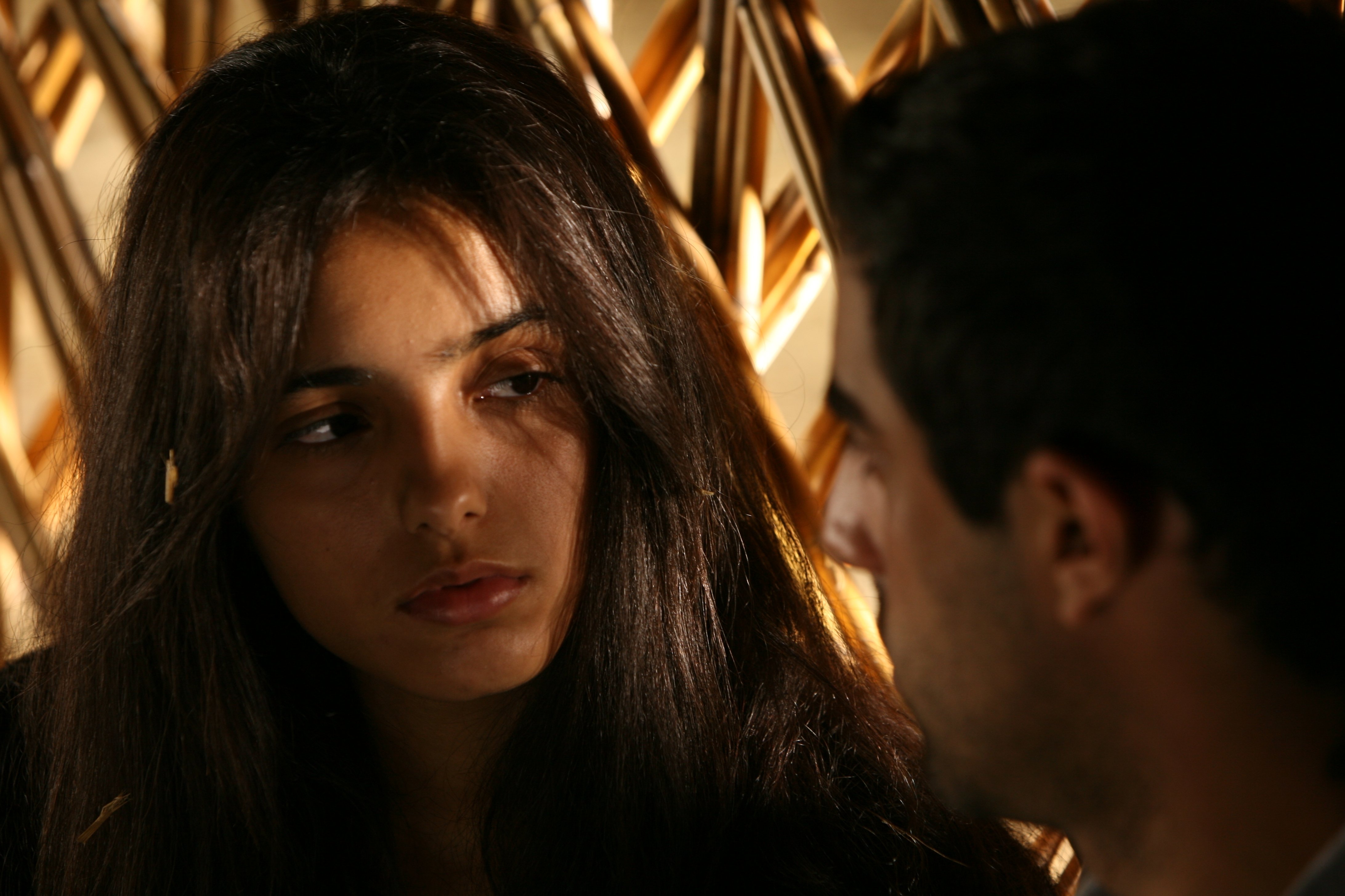 Karim Saleh and Hafsia Herzi in L'aube du monde (2008)