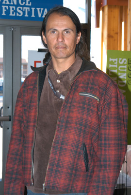 Gilbert Salas at event of Sailing the Master Home (2003)