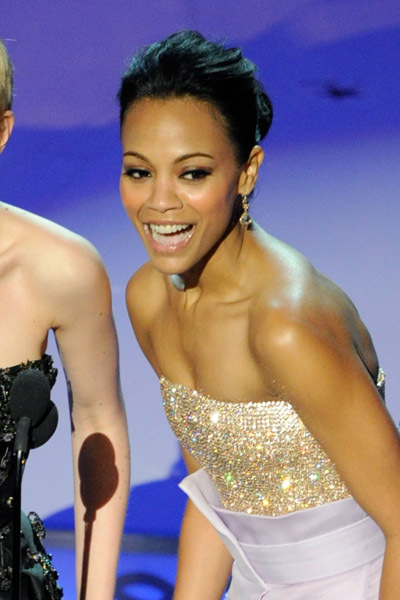 Zoe Saldana at event of The 82nd Annual Academy Awards (2010)