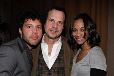 Bill Paxton, Zoe Saldana and Frank E. Flowers